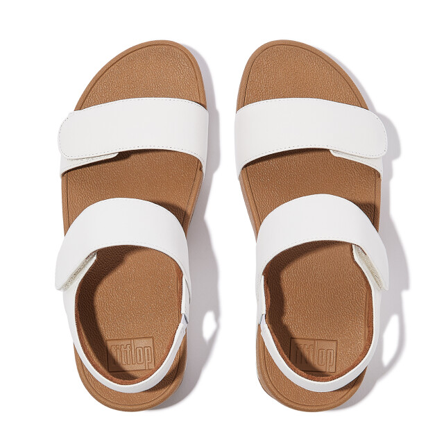 FitFlop Lulu adjustable leather back-strap sandals FV8 large