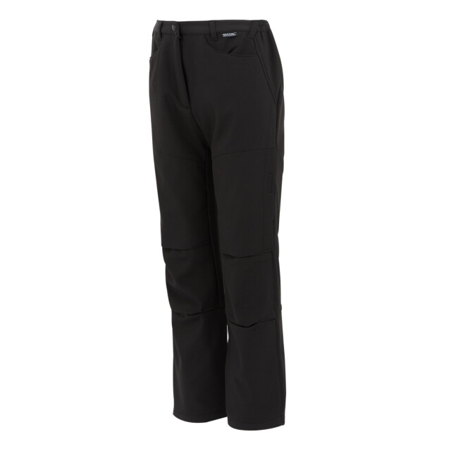 Regatta Softshell wandelbroek voor kinderen/kinderen UTRG11155_black large