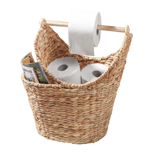 CaliCosy Opbergmand voor toiletpapier van waterhyacint hoogte 42 cm 3200431 large