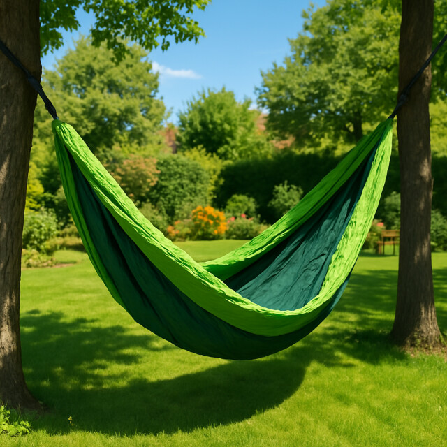 4gardenz ® nylon hangmat 270x150 cm max. 200 kg 3048793 large