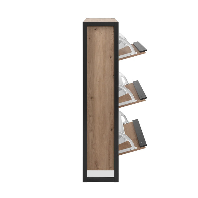 CaliCosy Schoenenkast met 3 kleppen l70 cm denver 2930498 large