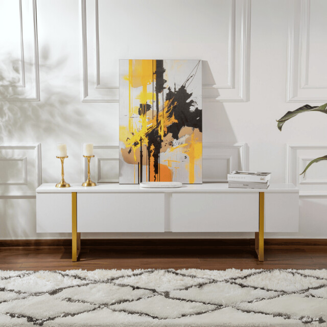 CaliCosy Tv-meubel met 2 klepdeuren l180 cm serenity 3065030 large