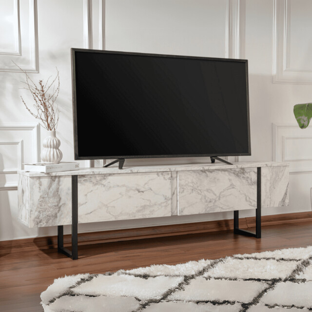 CaliCosy Tv-meubel met 2 klepdeuren l180 cm serenity 3065025 large
