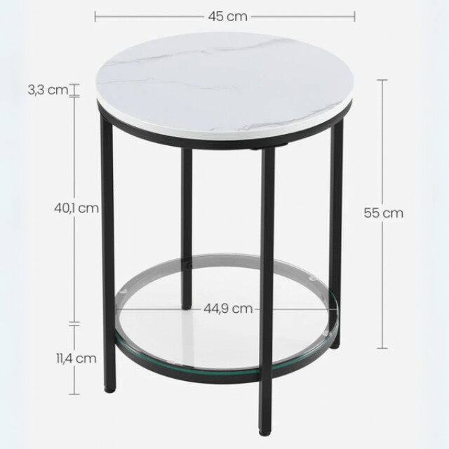 CaliCosy Bijzettafel rond h55 cm 2929530 large