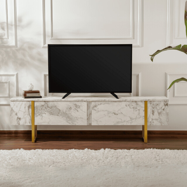 CaliCosy Tv-meubel met 2 klepdeuren l180 cm serenity 3065026 large