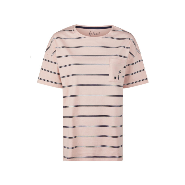 By Louise Dames korte pyjama set shortama roze BL-566-02 large