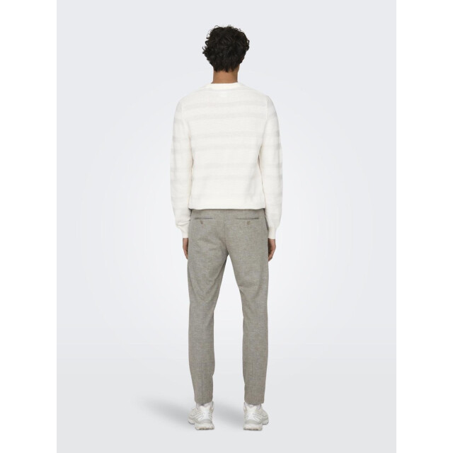 Only & Sons Onsmark slim check 020919 pant noos zand dessin 5109.06.0061 large