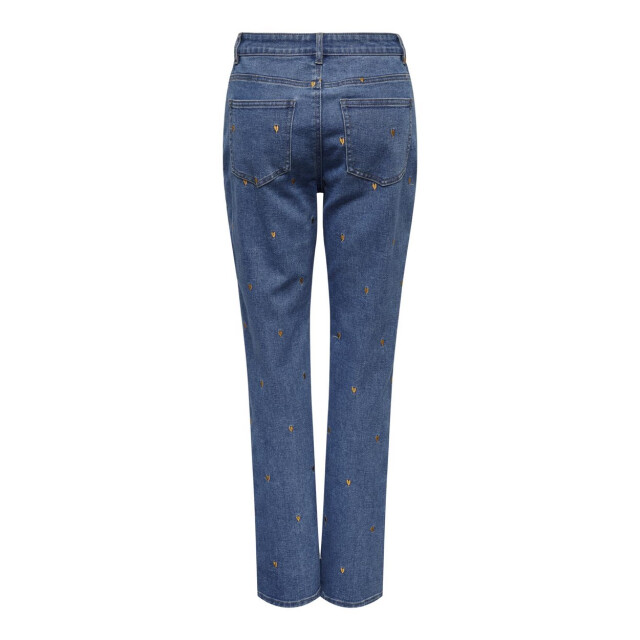 Only Onlriley ex hw straight emb gua dnm blue denim 4103.35.0024 large