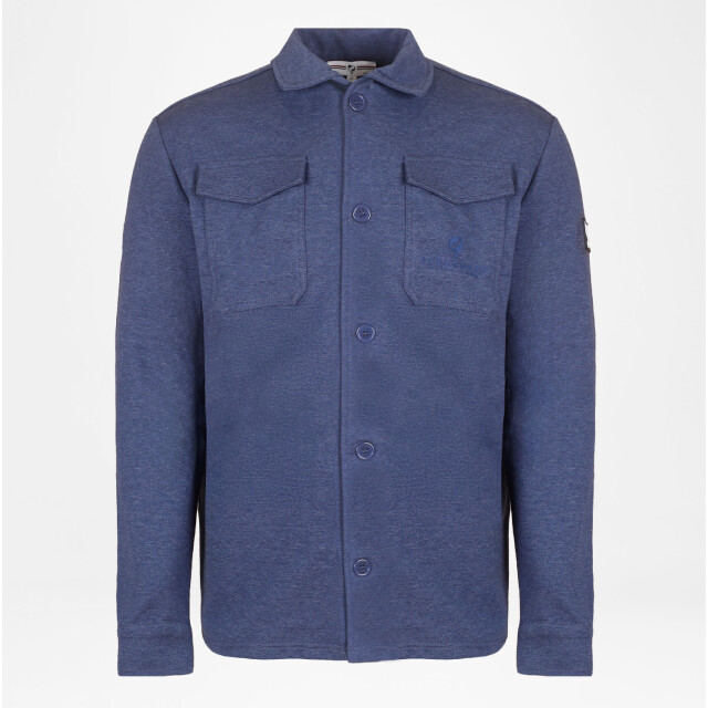 Q1905 Overshirt andel donker melange QM2343054-670-1 large