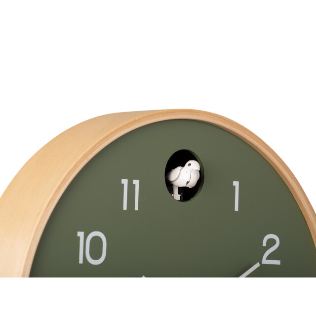 Karlsson wandklok natural cuckoo jungle Ø31,5cm 2843881 large