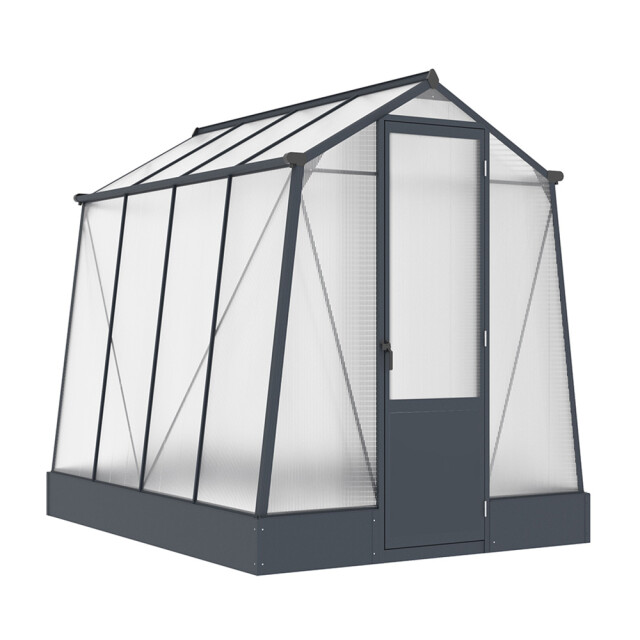 Westmann Aurora 68 tuinkas met fundering antraciet 248x188 cm 3200605 large
