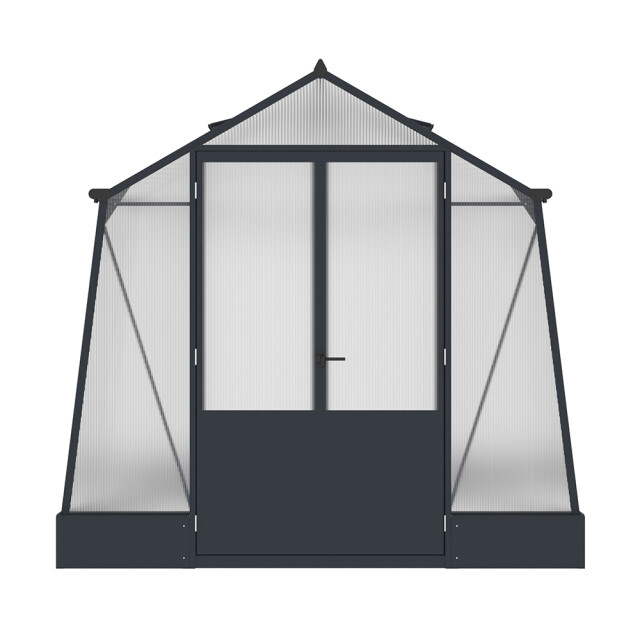 Westmann Aurora 810 tuinkas met fundering antraciet 309x248 cm 3200606 large
