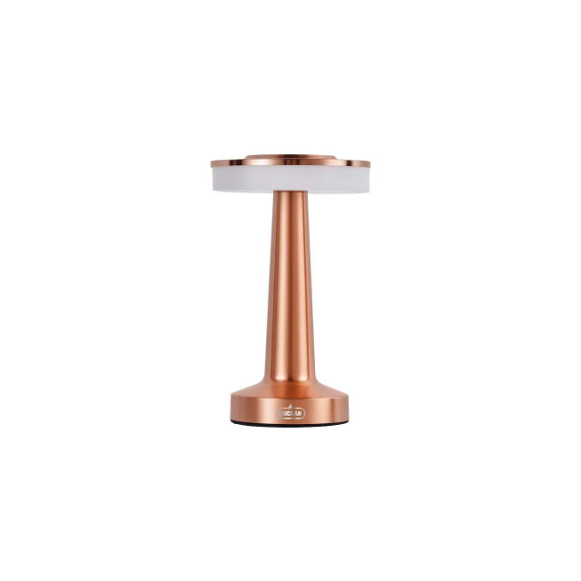 Buccan Buccan dumbbell tafellamp nova rosegoud 3 lichtstanden en touchpanel 3188290 large