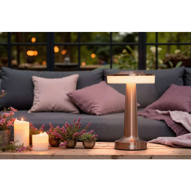 Buccan Buccan dumbbell tafellamp nova rosegoud 3 lichtstanden en touchpanel 3188290 large