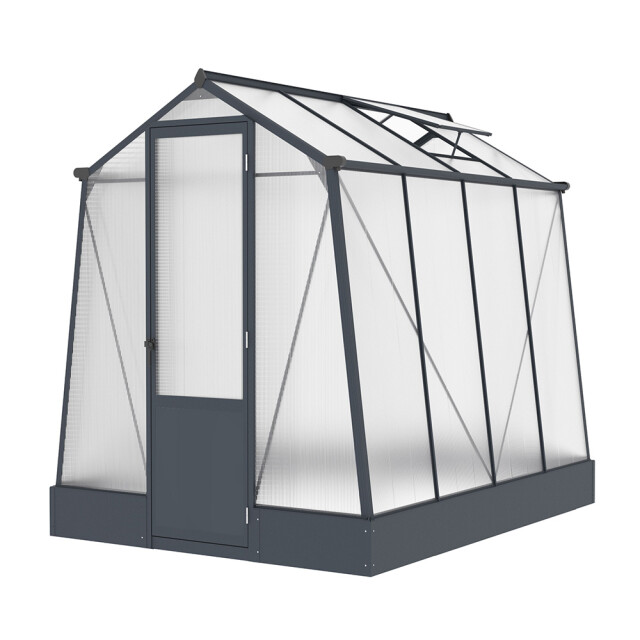 Westmann Aurora 68 tuinkas met fundering antraciet 248x188 cm 3200605 large