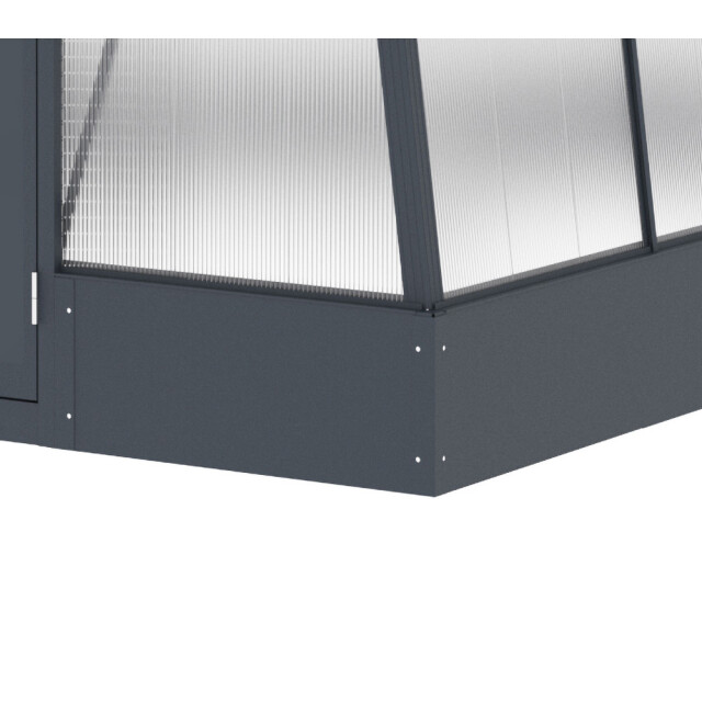 Westmann Aurora 68 tuinkas met fundering antraciet 248x188 cm 3200605 large