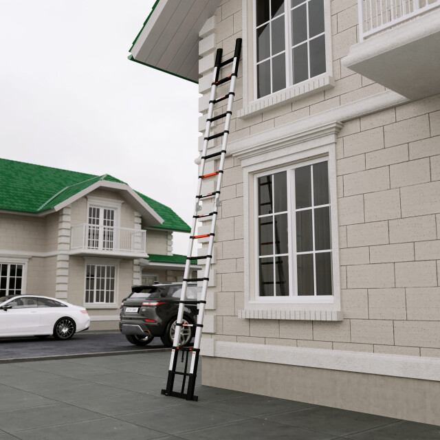 RMBO ® telescopische vouwladder 500 cm 3188055 large