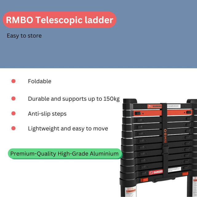 RMBO ® telescopische ladder 3,8m 3188062 large