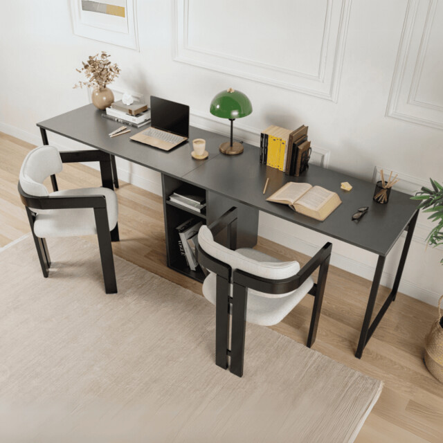 CaliCosy Dubbel bureau l240 cm twin 3066343 large
