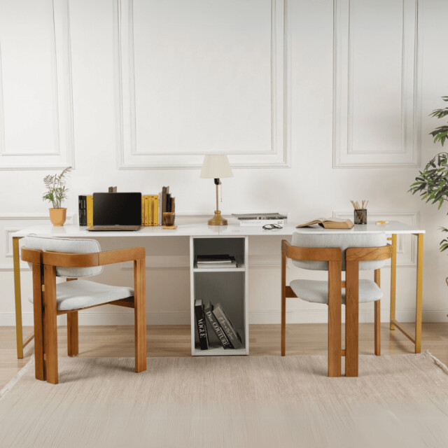 CaliCosy Dubbel bureau l240 cm twin 3066345 large