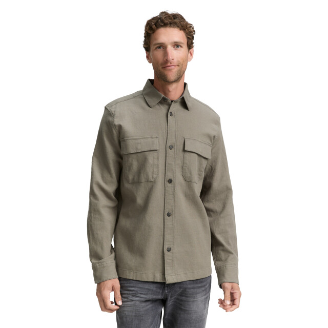 Tom Tailor Stretch linen overshirt 1046096 large
