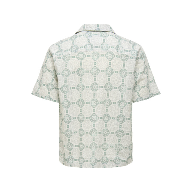 Only & Sons Onscaiden reg fit aop shirt 22032833 large