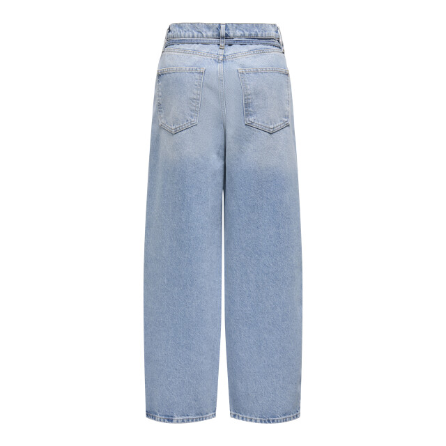 Only Onlgianna rhinest mw straight blue denim 4103.35.0052 large