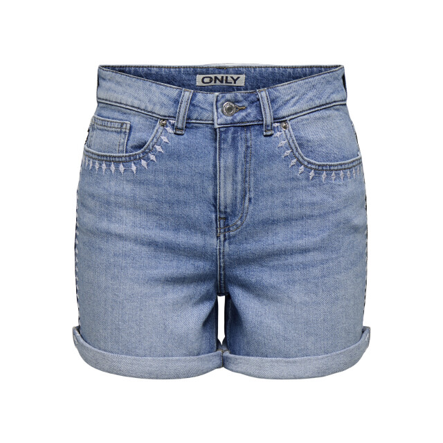 Only Onljosephine stret emb shorts azg dnm cs blue denim 4150.35.0010 large