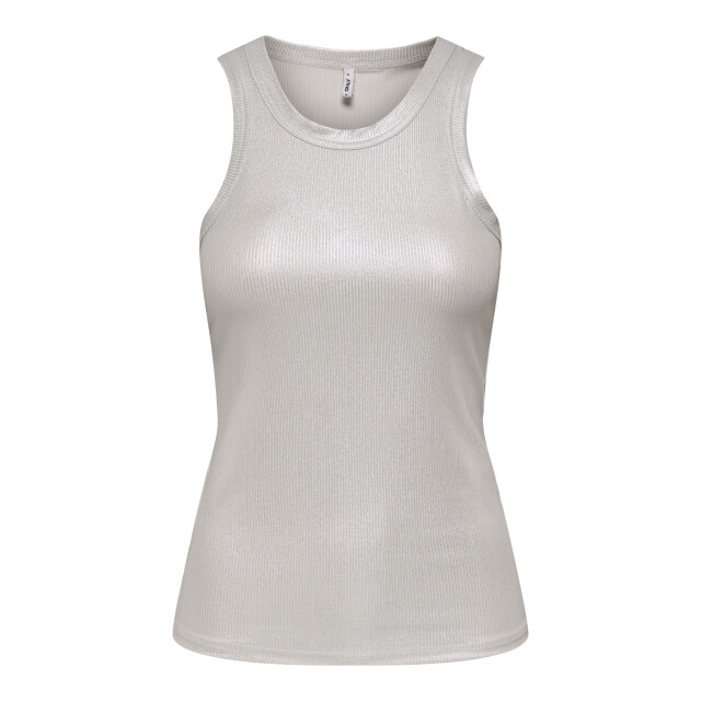 Only Onlsol life sl glitter rib top jrs off-white 4349.02.0093 large