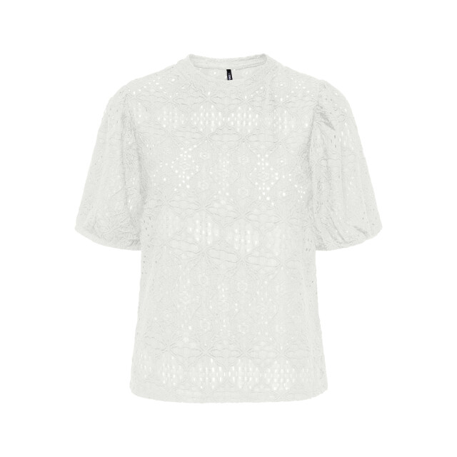 Only Onlluz ss puff sleeve top jrs off-white 4339.02.0090 large