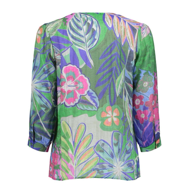 Geisha Blouse petrol 4309.36.0004 large