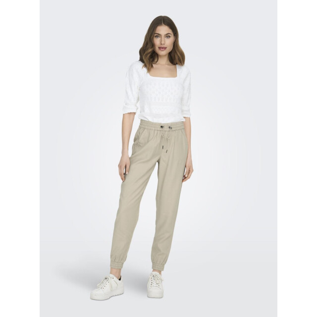 Only Onlkelda-emery mw pull-up pants pnt zand 4109.04.0003 large