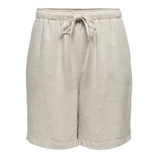 Only Onlsiesta mw pull-up lin bl shorts zand 4159.04.0003 large