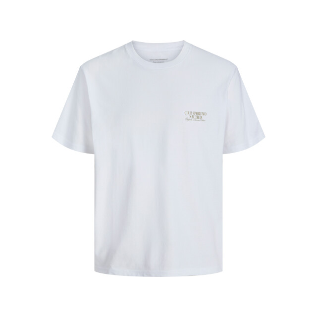 Jack & Jones Jorhydra photo tee ss crew neck off-white 5339.02.0011 large