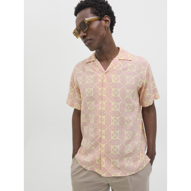 Jack & Jones Jorhydra noto shirt ss ln dessin 5319.19.0001 large