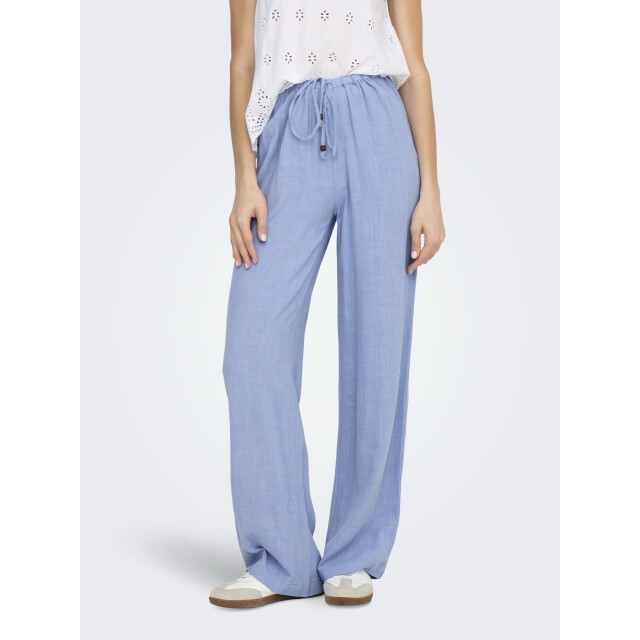 Only Onlsolvi mw linen bl string pant cc licht 4109.31.0035 large
