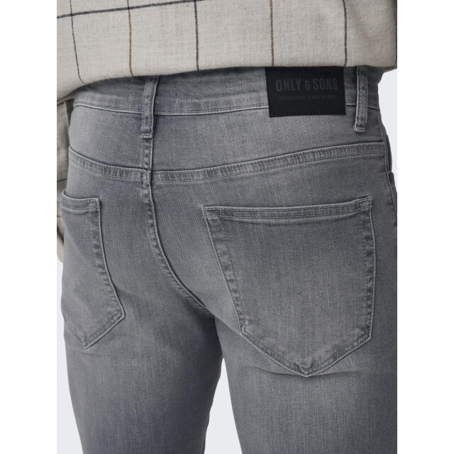 Only & Sons Slim fit gey denim model loom grey denim 5102.86.0313 large