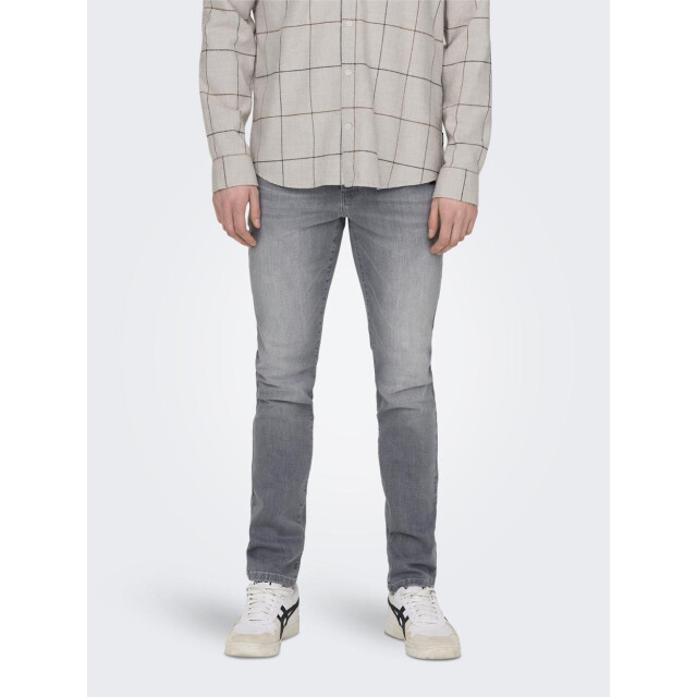 Only & Sons Slim fit gey denim model loom grey denim 5102.86.0313 large