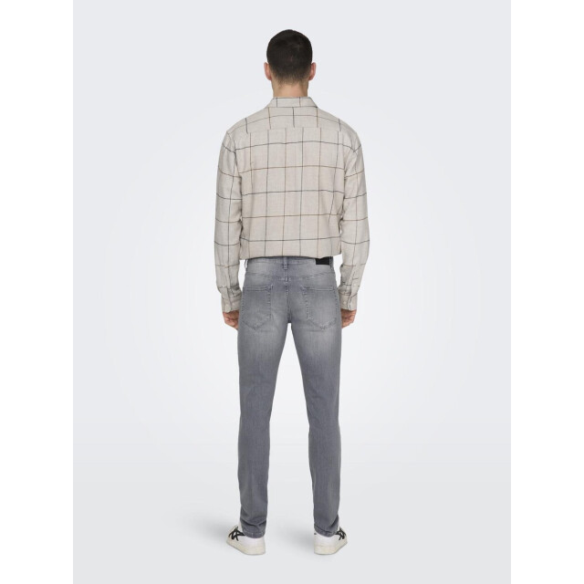 Only & Sons Slim fit gey denim model loom grey denim 5102.86.0313 large