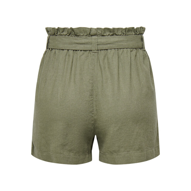 Jacqueline de Yong Jdysay mw linen shorts wvn army 4159.26.0026 large