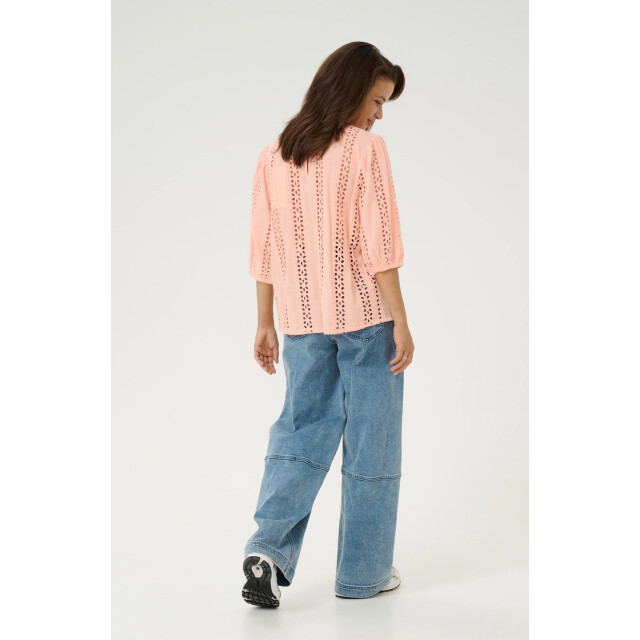 KAFFE Karandy top 10509727- 10509727-peach large