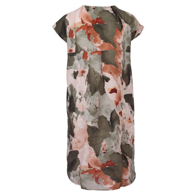 Enjoy Enjoy jurk met zakken Enjoy jurk army met zakken large