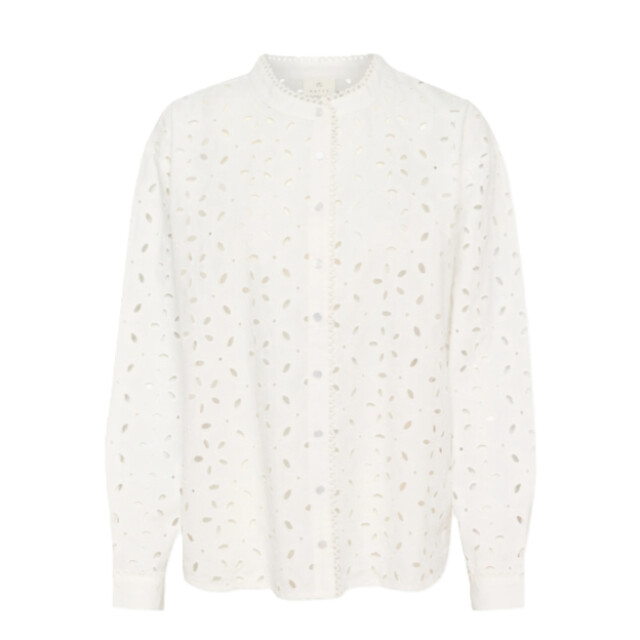 KAFFE Kasilina blouse-10509710- 10509710-chalk large