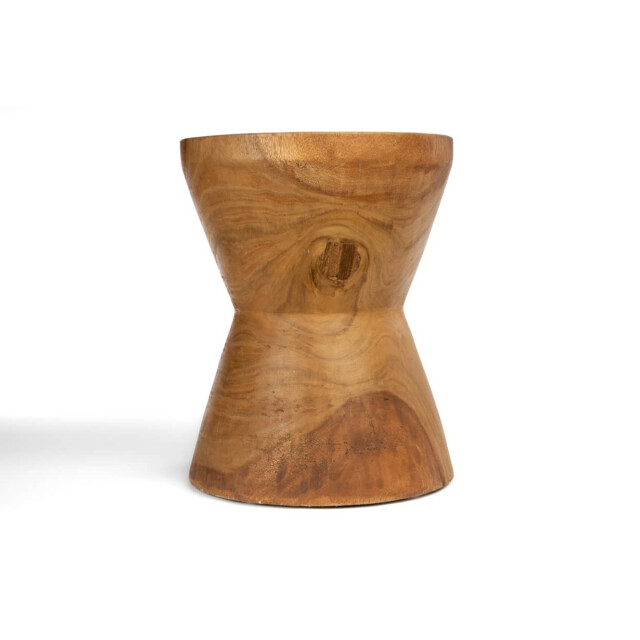 Bazar Bizar Bijzettafel kruk naturel pacha mama JACI012N large
