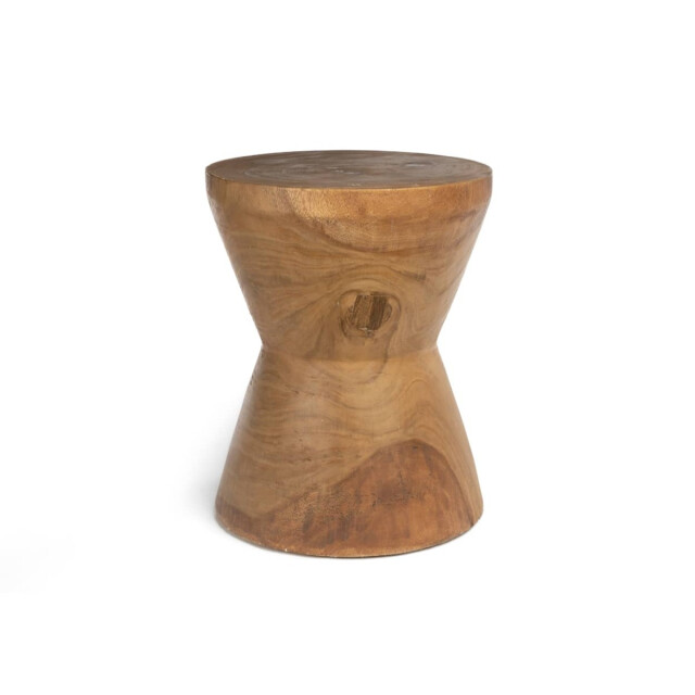 Bazar Bizar Bijzettafel kruk naturel pacha mama JACI012N large