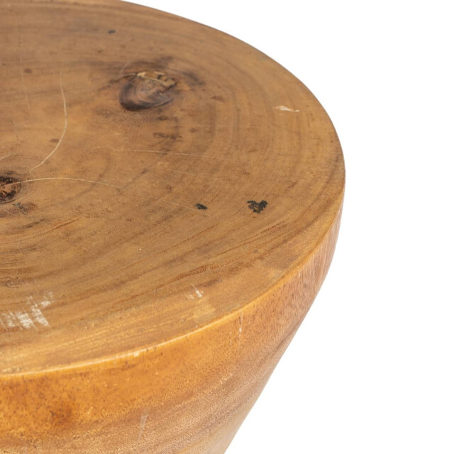 Bazar Bizar Bijzettafel kruk naturel pacha mama JACI012N large