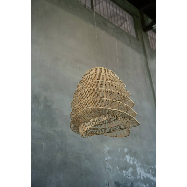 Bazar Bizar Hanglamp naturel m good vibes BAYU025N-M-55x55 large