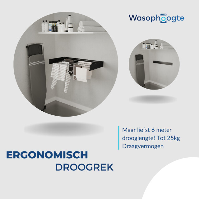 Wasophoogte ® wanddroogrek walldry 100 cm - 3188039 large