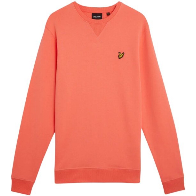 Lyle and Scott Sweater crew neck koraal 5209.42.0001 large