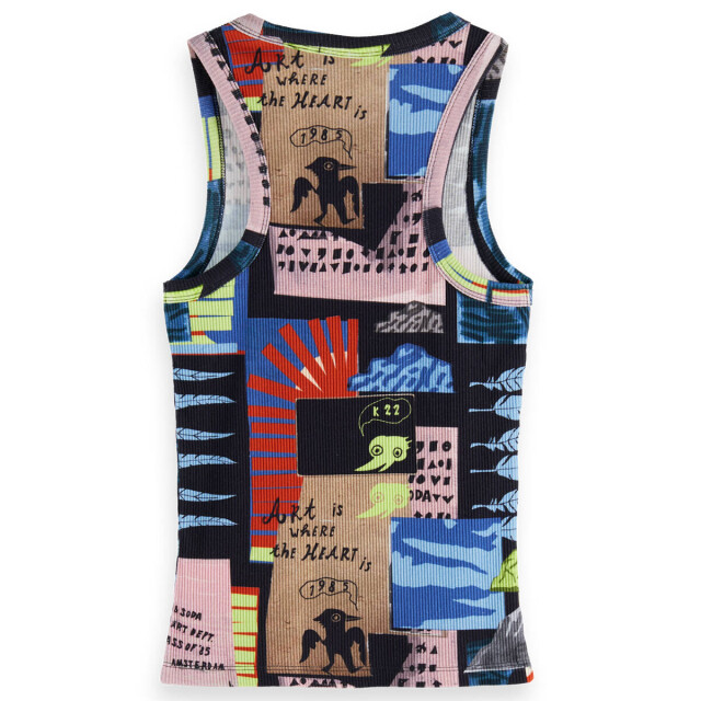 Scotch & Soda Top zonder mouw u9a00795t Scotch & Soda Top zonder mouw U9A00795T large